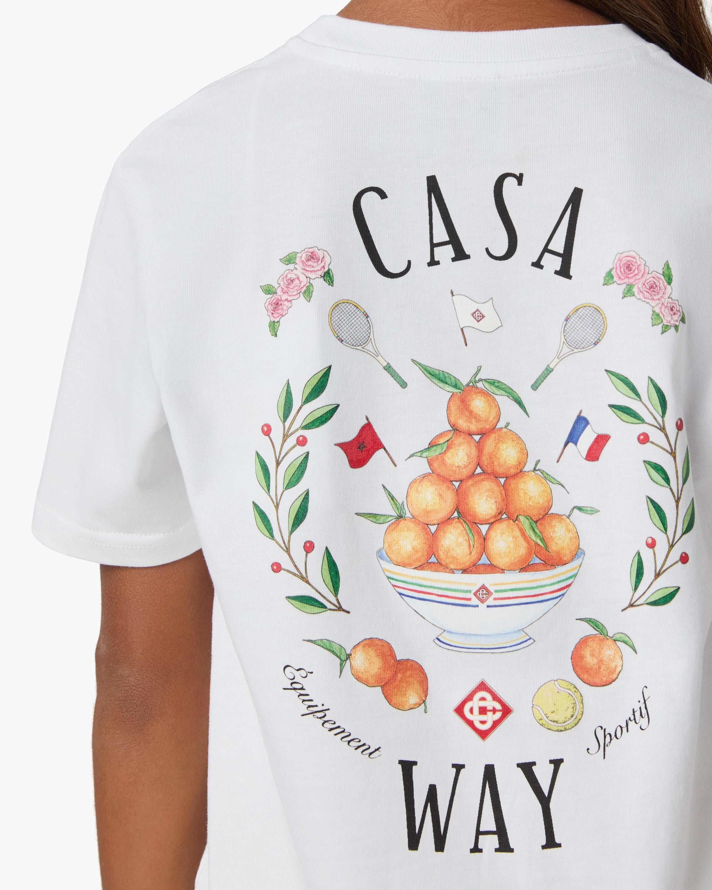 Children's White Casaway Short Sleeve T-Shirt