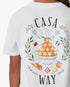 Children's White Casaway Short Sleeve T-Shirt