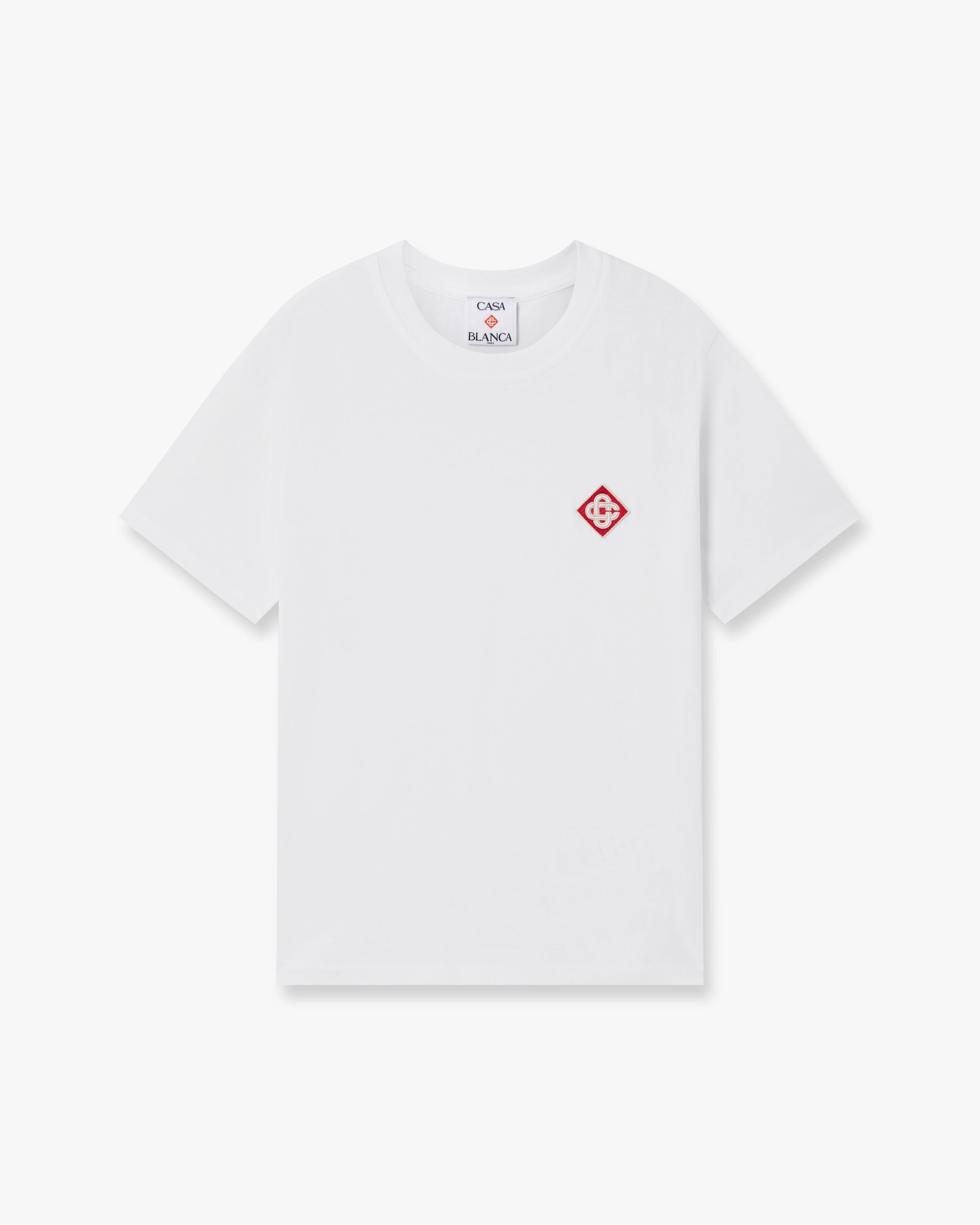 Children's White Diamond Logo Short Sleeve T-Shirt