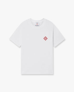 Children's White Diamond Logo Short Sleeve T-Shirt