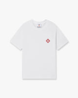 Children's White Diamond Logo Short Sleeve T-Shirt