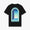 Children's Black Gradient Arch Short Sleeve T-Shirt
