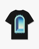 Children's Black Gradient Arch Short Sleeve T-Shirt