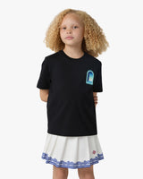 Children's Black Gradient Arch Short Sleeve T-Shirt