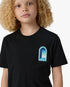 Children's Black Gradient Arch Short Sleeve T-Shirt