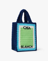 Children's Blue & Green Mini Crochet Bag