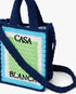 Children's Blue & Green Mini Crochet Bag