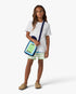Children's Blue & Green Mini Crochet Bag