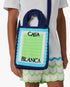 Children's Blue & Green Mini Crochet Bag