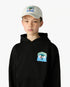Children's White Palm Tree Emblem Cap