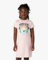 Children's Pink Airspray Short Sleve T-Shirt Dress