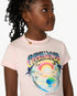 Children's Pink Airspray Short Sleve T-Shirt Dress