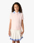 Children's Pink Wave Short Sleeve Polo Shirt