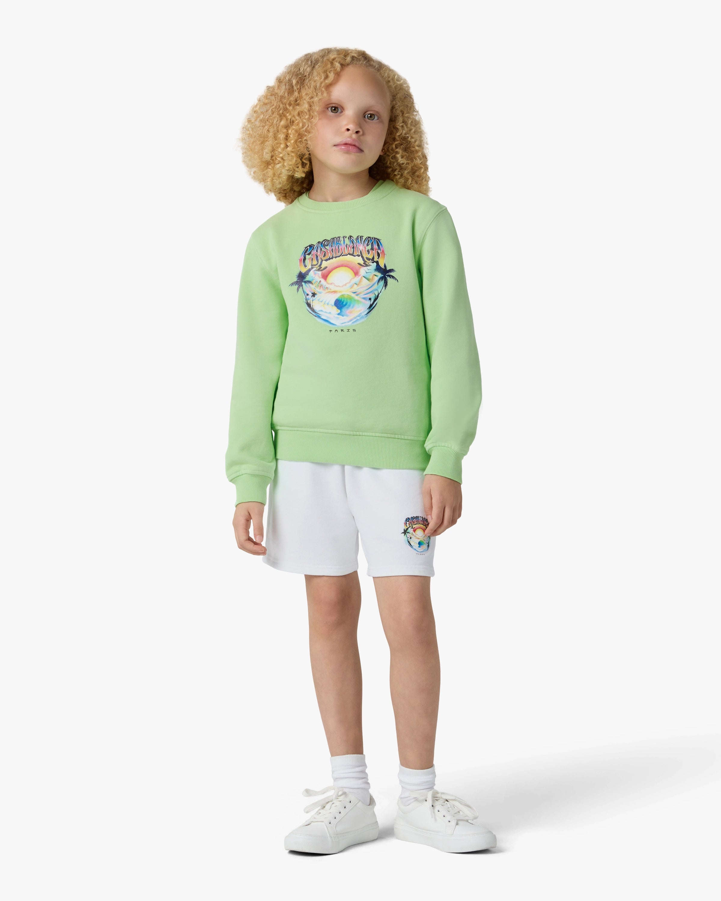 Children's Green Airspray Sweatshirt