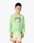 Sweat-shirt vert pour enfant Airspray