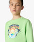 Sweat-shirt vert pour enfant Airspray