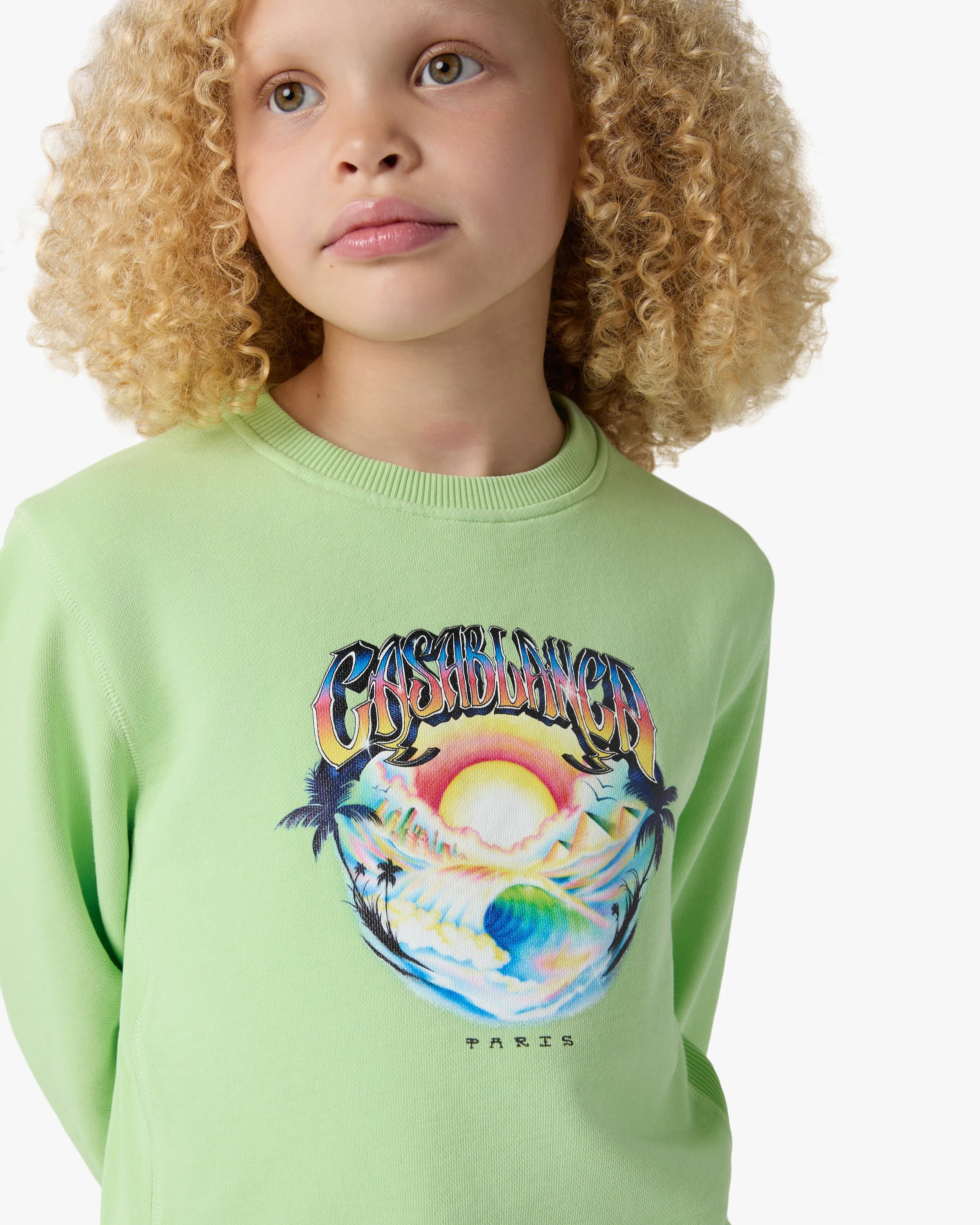 Children's Green Airspray Sweatshirt