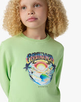 Children's Green Airspray Sweatshirt