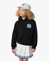 Sweat à capuche noir pour enfant Palm Tree Emblem
