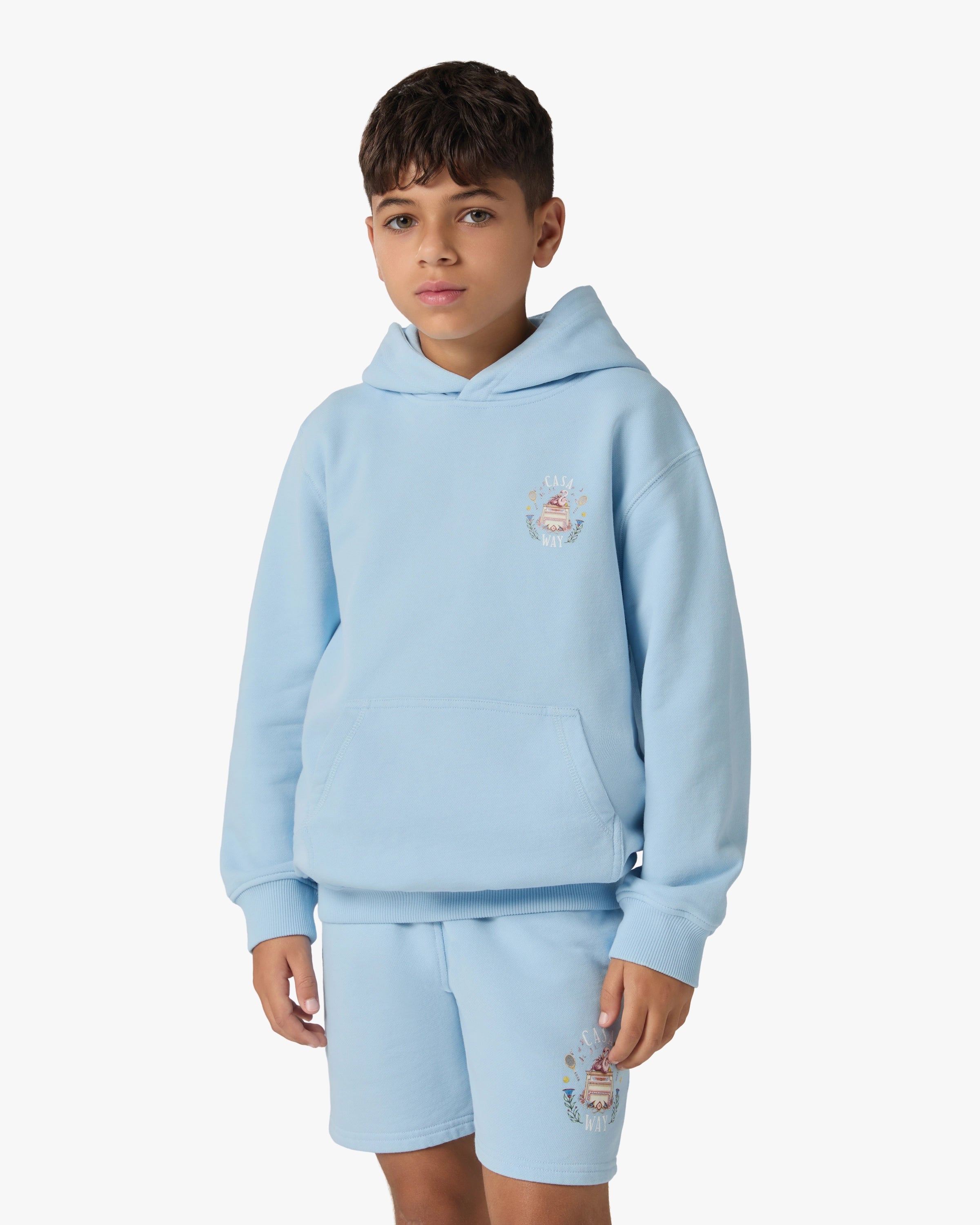 Children's Blue Casaway Hooded Sweatshirt
