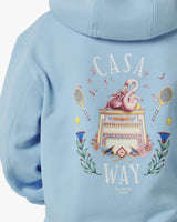 Children's Blue Casaway Hooded Sweatshirt
