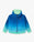 Children's Blue & Green Gradient Hooded Jacket