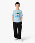 Children's Black Palm Tree Emblem Sweatpants