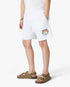 Children's White Airspray Sweatshorts