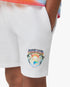 Children's White Airspray Sweatshorts