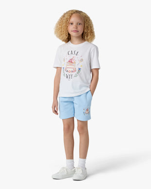 Children's Blue Casaway Sweatshorts