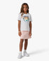 Children's White Airspray Short Sleeve T-Shirt