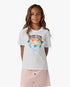 Children's White Airspray Short Sleeve T-Shirt