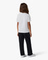 T-shirt à manches courtes blanc pour enfant Palm Tree Emblem