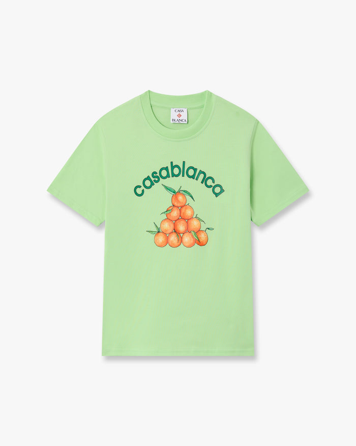 Children's Green Oranges Short Sleeve T-Shirt