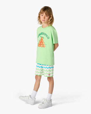 Children's Green Oranges Short Sleeve T-Shirt