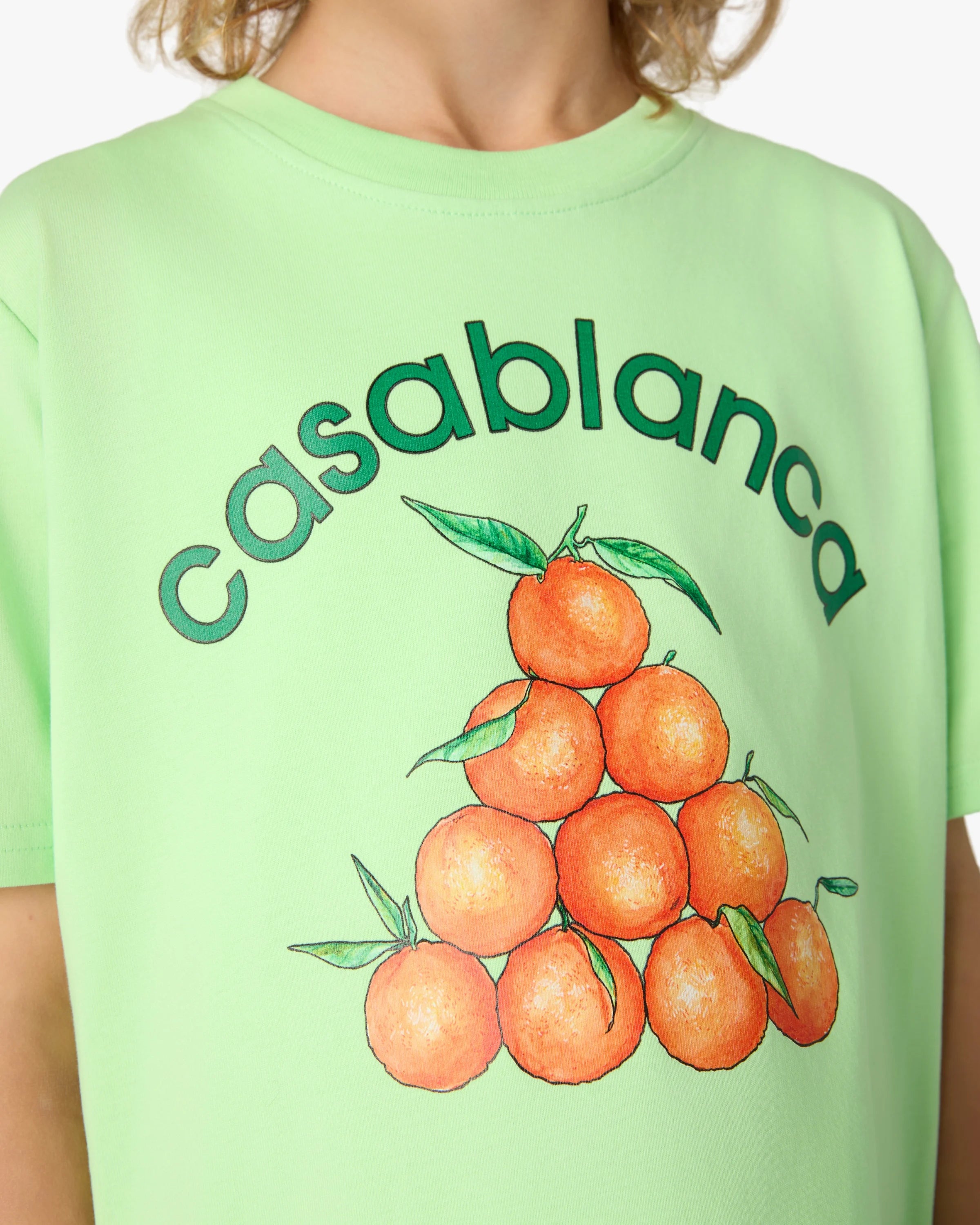Children's Green Oranges Short Sleeve T-Shirt