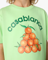 Children's Green Oranges Short Sleeve T-Shirt