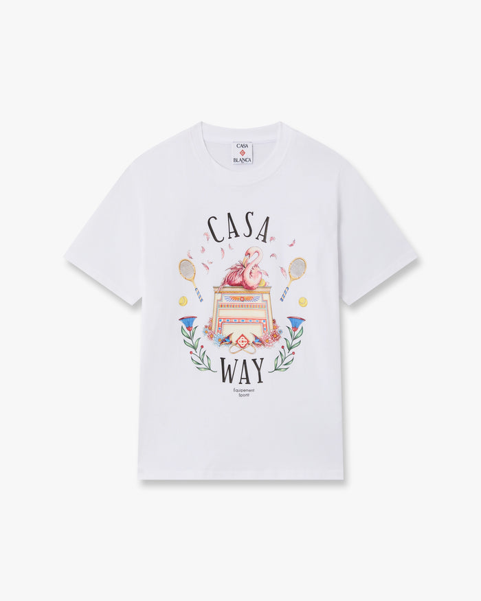 Children's White Casaway Short Sleeve T-Shirt