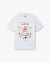 Children's White Casaway Short Sleeve T-Shirt