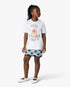 Children's White Casaway Short Sleeve T-Shirt