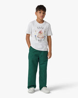 Children's White Casaway Short Sleeve T-Shirt