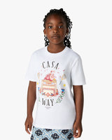 Children's White Casaway Short Sleeve T-Shirt