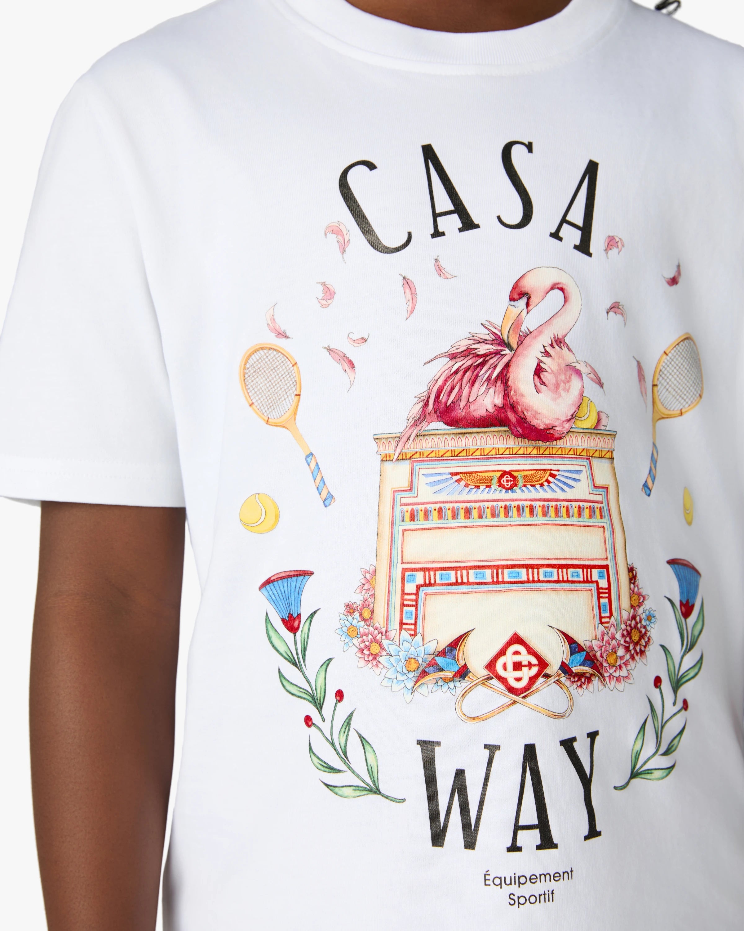 Children's White Casaway Short Sleeve T-Shirt