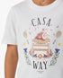 Children's White Casaway Short Sleeve T-Shirt