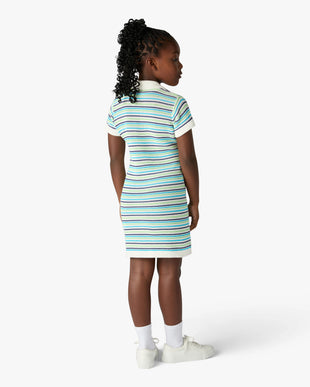 Children's Stripe Short Sleeve Dress