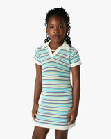 Children's Stripe Short Sleeve Dress