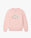 Children's Pink Stacked Logo Jumper
