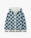 Children's Blue Monogram Zip-Up Hooded Sweatshirt