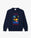 Children's Black Pyramid Abduction Crew Neck