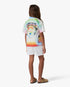 Chemise à manches courtes multicolore pour enfant Airspray